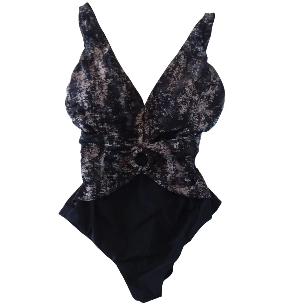 Amoressa by Miraclesuit Siddhartha One‎ Piece in Into The Mystic Swimsuit Sz 10